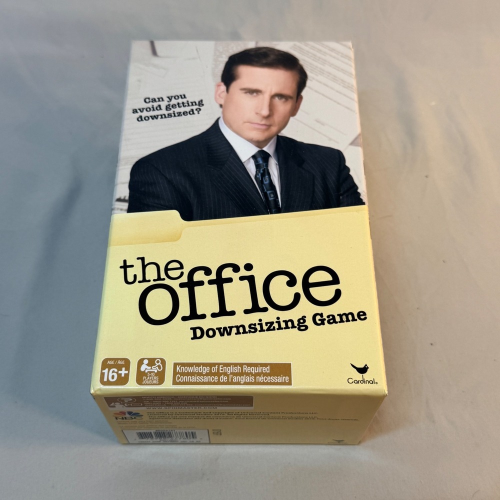 The Office Downsizing Game Cardinal Spin Master NBC Board Game 6054161
